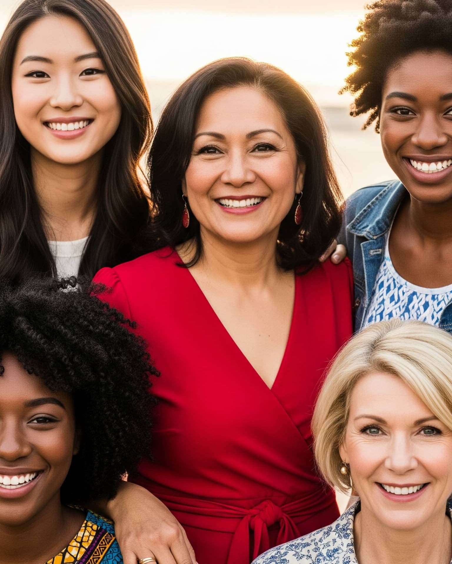 Mulheres Sorrindo